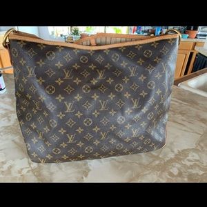 Louis Vuitton monogram GM brown tote